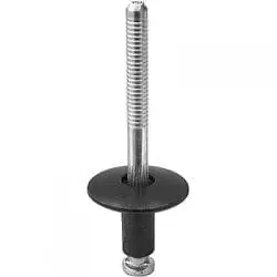 inch Aluminum Rivet Black   inch Flange Grip   inch   inch WF
