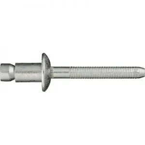 inch Steel Rivet Black   inch Flange Grip to   inch WF