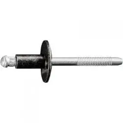inch Steel Rivet Large   inch Flange Black Grip   inch   inch WF