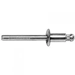 inch Steel Rivet Zinc Peel Split   inch Flange Grip   inch   inch WF