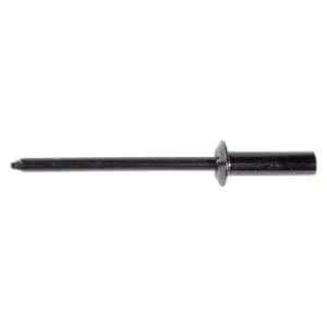 inch Aluminum Rivet Black Closed End Grip to   inch WF