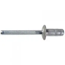 Steel Rivet Zinc Peel Split  Flange Grip
