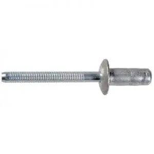 Steel Rivet Zinc Peel Split  Flange Grip