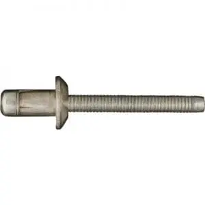 Steel Rivet Zinc Plated  Flange Grip to
