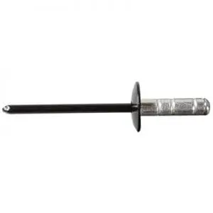 mm Aluminum Rivet mm Flange Black Grip to mm WF