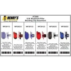 Windshield Pillar Molding Assortment