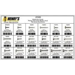 Phillips & Hex Head Tek Screw Assortment
