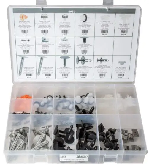 Ford Transit Clips & Retainers Rear Of Vehicle Quik-Select II Tray