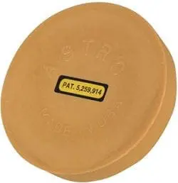 AstroPinstripeEraserWheelLargeinchRubber BS