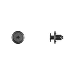 Black Nylon Front Bumper Retainer mm Hole mm Stem WF
