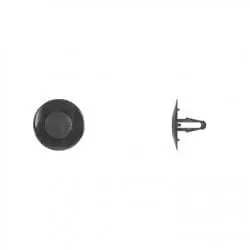 Black Nylon Hood Insulation Clip mm Hole mm Stem mm Head WF