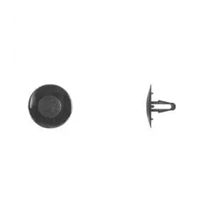Black Nylon Hood Insulation Clip mm Hole mm Stem mm Head WF