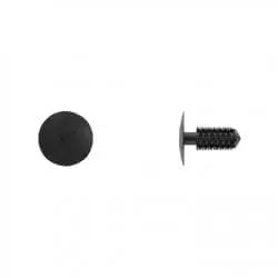 Black Nylon Hood Seal Retainer  Hole  Stem WF