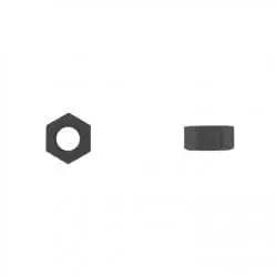Black Nylon License Plate Nut