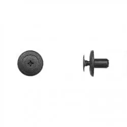 Black Nylon Phillips Screw Retainer mm Hole mm Stem WF