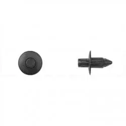 Black Nylon Push Type Retainer