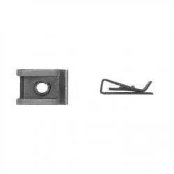 Black Short Type U Nut  Screw Size Range