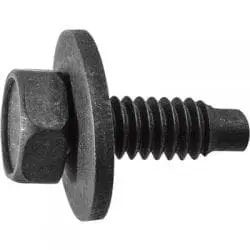 Body Bolt   inch   inch Loose   inch Washer Black WF