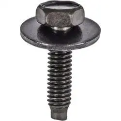 BodyBolt mmxmmLoosemmWasherBlack WF