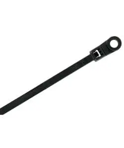 Cable Tie  wMount Hole Black ES