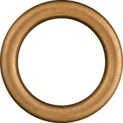 Drain Plug Gasket Crush Copper ID mm OD mm MS