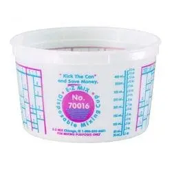 E Z MIX Paint Mix Cup  Pint oz EZ