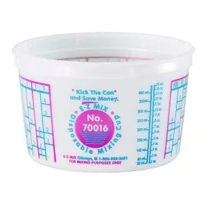 E Z MIX Paint Mix Cup  Pint oz EZ