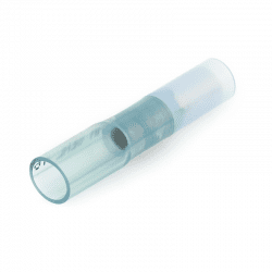 FemaleBulletConnectorSnapPlug,HeatShrink,Blue Ga