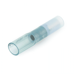 FemaleBulletConnectorSnapPlug,HeatShrink,Blue Ga