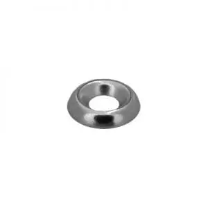 Finish Washer Countersunk Chrome Pltd  Screw WF
