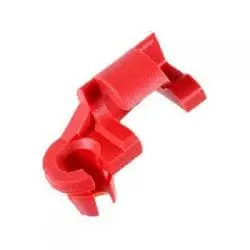 Lock Rod Clip Plastic Red RH Chrysler WF