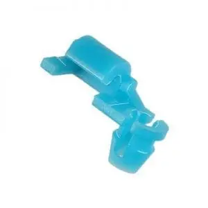 Lock Rod Clip Plastic Right Black Nylon mm Rod mm Hole WF