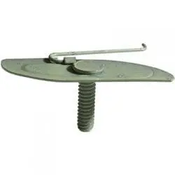 Moulding Clip T Bolt Metal   Wide WF