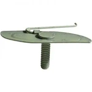 Moulding Clip T Bolt Metal   Wide WF