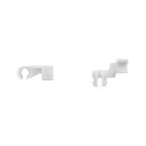 Natural Nylon Door Rod Clips