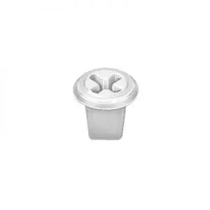 Nylon Nut  Screw Hole mm Square WF