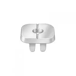 Nylon Nut  Screw Hole mm Square WF