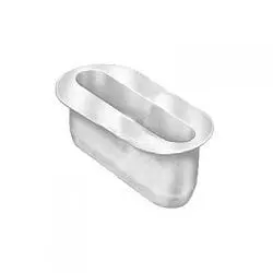 Nylon Nut  Screw Hole Large Oval WF