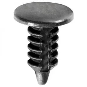 Panel Fastener mm Hole mm Long mm Dome Head Black WF
