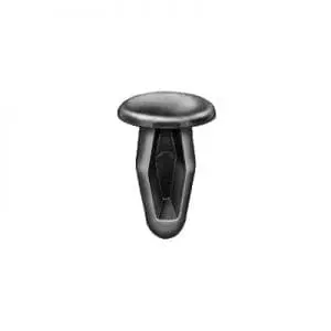 Panel Fastener mm Hole mm Long mm Flat Head Gloss Black WF