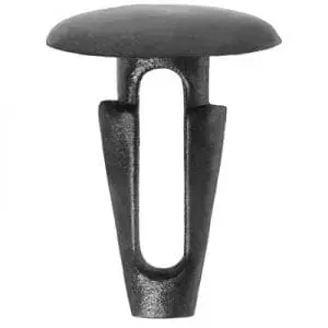 Panel Fastener mm Hole mm Long mm Raised Head Gloss Black WF