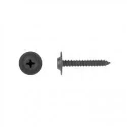 Phillips Black Flat Top Screw    O