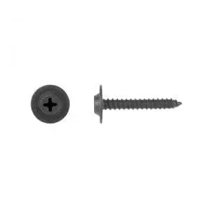 Phillips Black Flat Top Screw    O