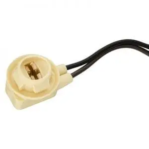 Pigtail Socket  Bulb Right Angle ES