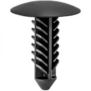 Push Nail mm Hole mm Long mm Head Black WF