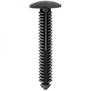 Push Nail mm Hole mm Long mm Head Black WF