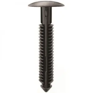 Push Nail mm Hole mm Long mm Head Black WF