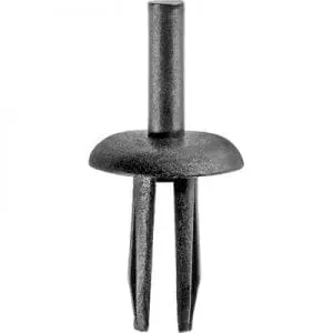 Push Pin Nail   inchHole   inch Washer Black WF