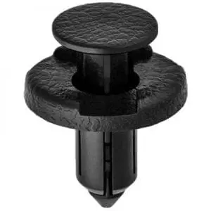 Push Pin Nail mm Hole mm Washer mm Stem Black WF
