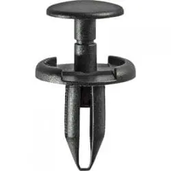 Push Pin Rivet mm Hole mmW mm Stem Black WF